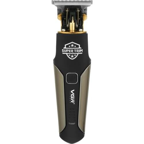 VGR 287 hair trimmer USB rechargeable hair clipper haircut machine oil head clipper hair carving white beard trimmer 0mm T type