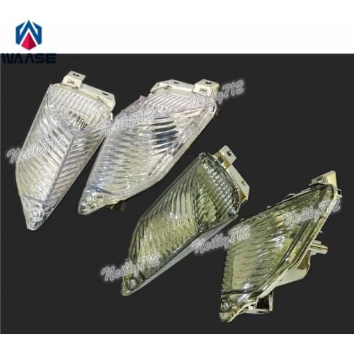 Waase For Suzuki GSXR 600 750 2011 2012 2013 2014 2015-2017 EMARK Rear Turn Signals Blinker Indicator Winkers Light Housing Lens