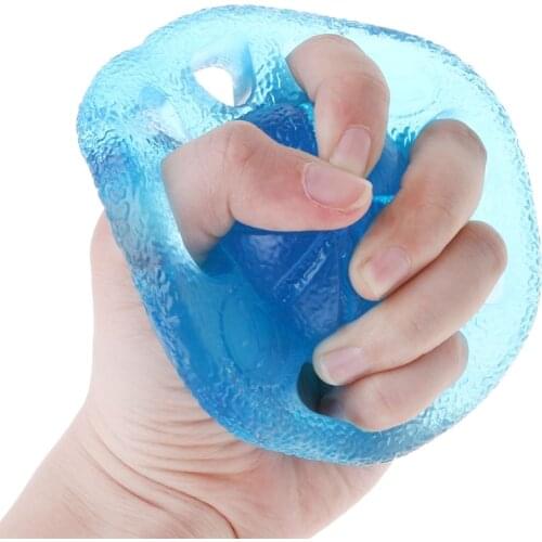 Y1UC 8 Hole Hand Strengthener TPE Soft Elastic Finger Grip Exerciser Physical Therapy