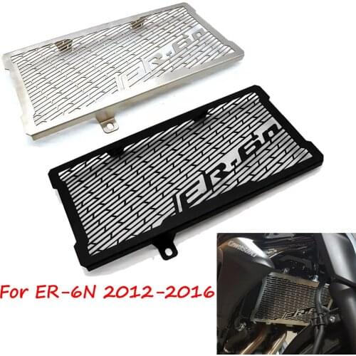 Motorcycle Radiator Guard Protector Grille Grill Cover Water Tank Protection For Kawasaki ER-6N ER6N ER 6N 2012-2016