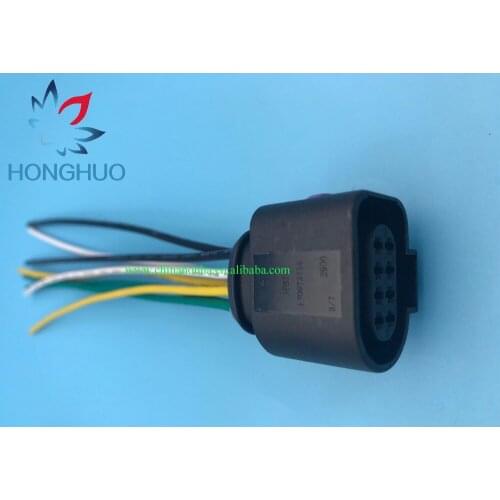 1/2/5/10/20/50 pcs/lots 1J0 973 714 A4 A5 A6 A8 TT Q5 2010 Connector Auto Electric Plug Wire Harness 1J0973714 1J0 973 714