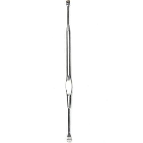 1 PCS Design Random Professional Stainless Steel Silver Earpick Wax Remover Curette Cleaner Health Care Tools