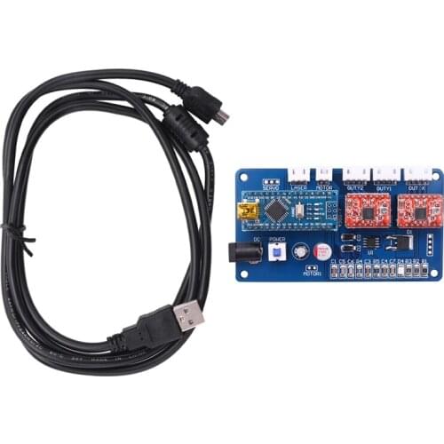 2 Axis Control Panel Board for Engraver Engraving Machine DIY Cutting Motherboard for Benbox GRBL