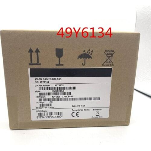 49Y6134 400GB 2.5inch SAS MLC SSD System X M4 Ensure New in original box. Promised to send in 24 hours