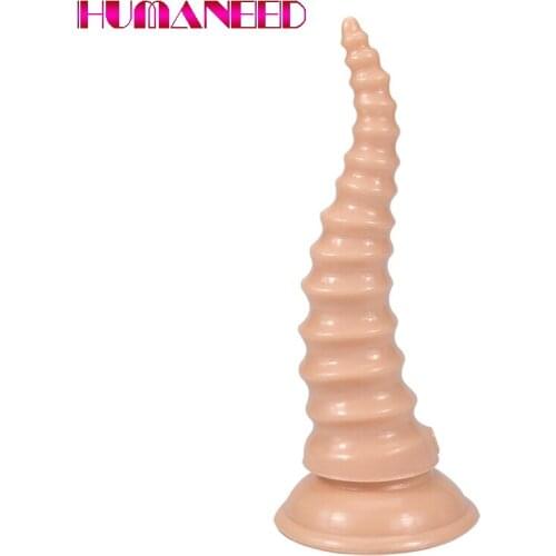 20*3.9cm Long Anal Plug Large Anus Beading Adult Sex Products For Women Men Lesbian Big Butt Prostate Massager Dildo Suction Cup