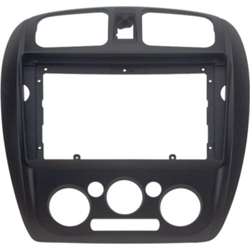 Car Fascias Frame Dash Kit For 9" Universal Android Multimedia Player For Mazda 323 For Haima Family 2006~2010 Happin 2004~2012