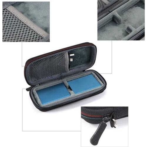 Besegad 2 in 1 Shockproof Carrying Case Bag for Samsung T5 T3 T1 Portable 250GB 500GB 1TB 2TB SSD External Solid State Drive