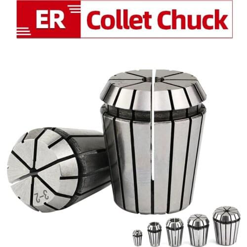 COLLET CLAMP high Accuracy 0.008mm/0.015 1pcs ER11/ER16/ER20/ER25/ER32/ER40 ER spring collet chuck lathe collet for chuck holder