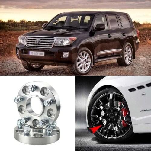 For Toyota Land Cruiser 2008+/Tundra 2007+ Auto Wheel Spacer 4pcs 5X150 110CB 35mm Thick Hubcenteric Wheel Spacer Adapters