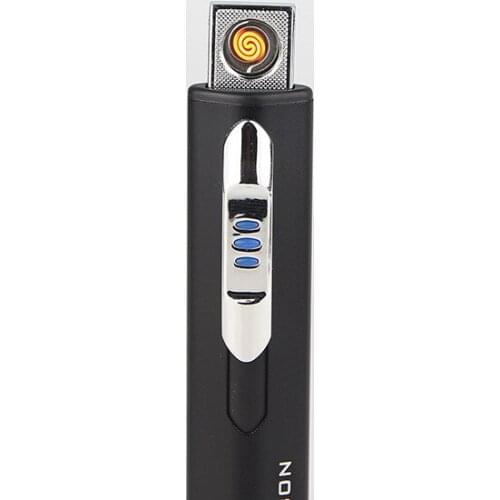 Double - Sides Electronic Lighter USB Windproof Rechargeable Cigar Lighter