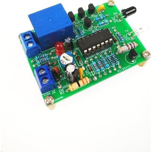 Infrared Induction Switch Kit Electronics Hobbyist Welding Copy Board Exercise Electronic Components DIY Making Pieces