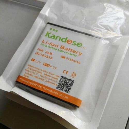 High Capacity Li-ion Battery 2150mAh Battery For Samsung i9210/i515 Mobile Phone Accessories Rechargeable Battery