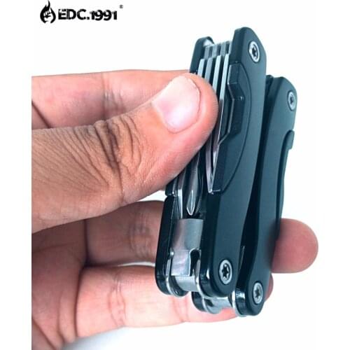 EDC.1991 Outdoor Multitool Pliers Repair Pocket Knife Fold Screwdriver set Hand Multi Tools Mini Portable Fishing Survival gear