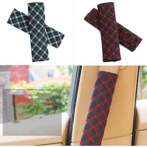 Car Seat Belt Cover Soft Universal for Auto Seat Belt Covers Shoulder Cushion Protector Safety Belts Shoulder Protection 1Pair