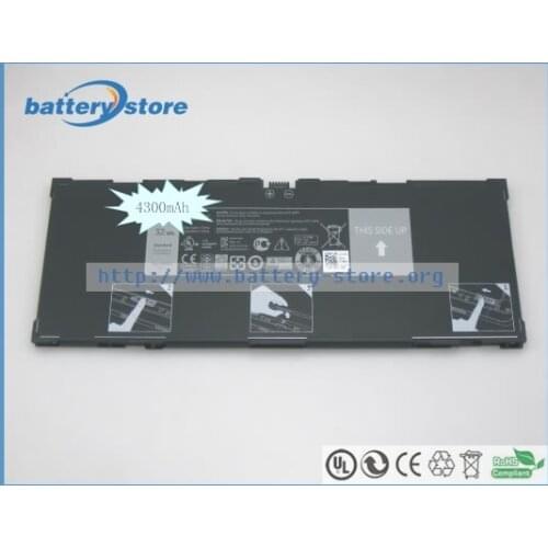 New Genuine laptop batteries for Venue 11 Pro 5130,451-BBGS,7.4V,2 cell