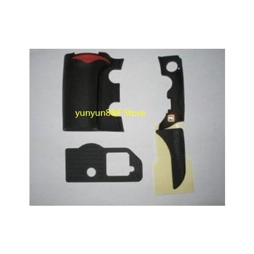 New set Grip Rubber Cover Unit For Nikon D700 USB Thumb Rubber With Adhesive Tape Body Rubber Shell Tape SLR repair part