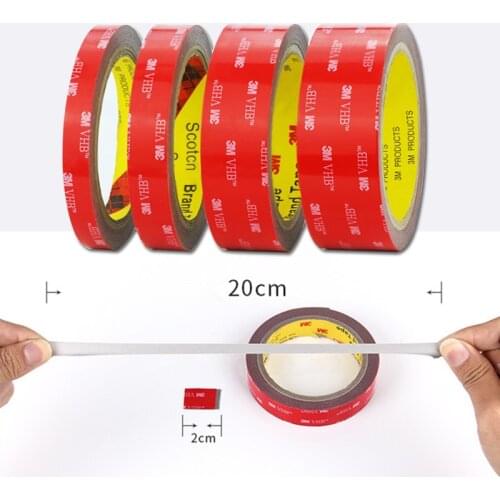 3M VHB 5608 Double Sided Acrylic Foam Adhesive Tape Waterproof Heavy Duty Mounting Tape For Car Indoor Outdoor Free Shipping