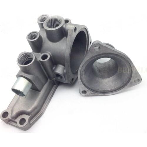 For HITACHI ZX200 6BD1 Thermostat assembly Engine thermostat base excavator accessories