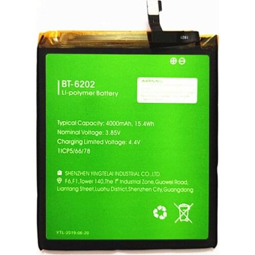 High Quality 4000mAh BT-6202 Battery For LEAGOO M 11 M11 BT6202 BT 6202 Battery