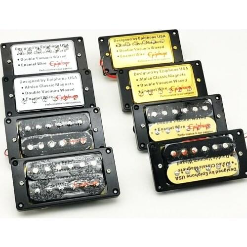 High Quality LP Standard Anlico Pickups Electric Guitar Humbucker Pickups For EPI Chrome Gold Black Zebra /Set