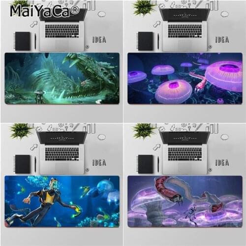 Maiya Top Quality Subnautica Customized MousePads Computer Laptop Anime Mouse Mat Free Shipping Large Mouse Pad Keyboards Mat