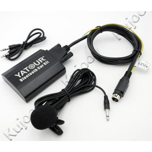 Yatour Bluetooth Car Kit BTK Digital Music CD Changer CDC Connector For 1994-2000 Volvo SC-xxx Series Radios