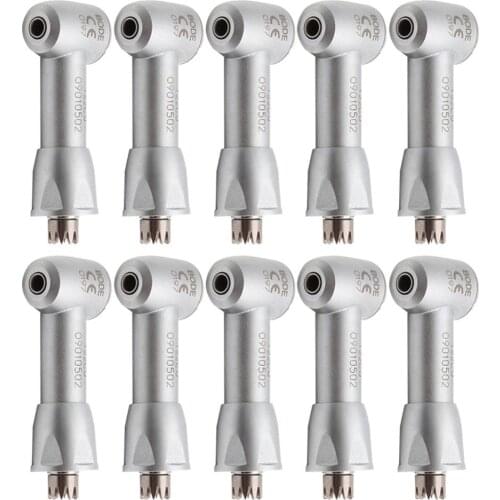 10pcs Dental Low Speed Handpiece E Type Latch Contra Angle Head Push Rotor&Drive BODE 122CU Wholesale