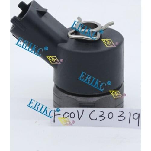 ERIKC FooVC30319 Common rail Injector Solenoid valve F ooV C30 319 Diesel Fuel System 110 Series Injection Valve FooV C30 319