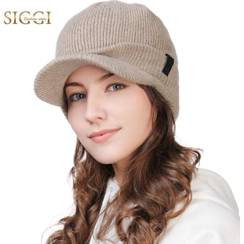 FANCET Winter Warm Unisex Beanies Skullies For Men Women Spandex Solid Soft Ear Flap Stretchable Fit Knitted Hats Brim 99205