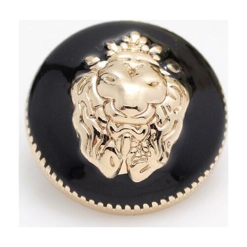 Free shipping 20pcs/lot Classic lion drip metal buttons Fashion ladies' pants button coat buttons 18mm-25mm