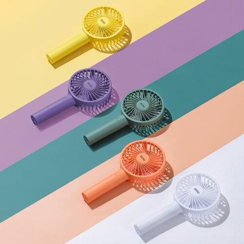 Handheld Fan Mini Fans Portable Enduring Silent Usb Rechargeable Fan Charging Household Electrical Appliances Desktop Ventilado