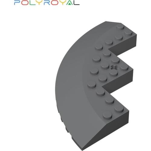 Building Blocks Technicalalal 10x10 bevel round corner brick 1 PCS Parts MOC Creativity Educational toy for children 58846