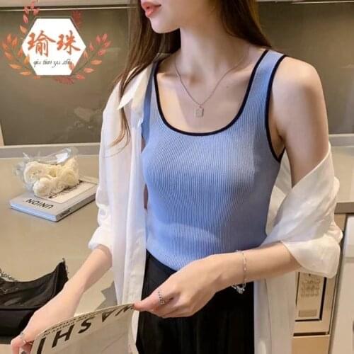 Женские трикотажные майки Suit Set China At AliExpress