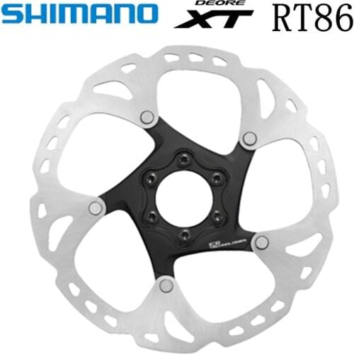 SHIMANO XT SM RT86 RT76 ice Point Technology Brake Disc 6 Bolt M8000 Mountain Bikes Disc SHIMANO RT86 160MM 180MM 203MM MTB