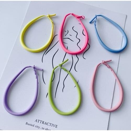 DIY jewelry accessories wholesale fashion personality geometric exaggerated earring accessories pendant materials