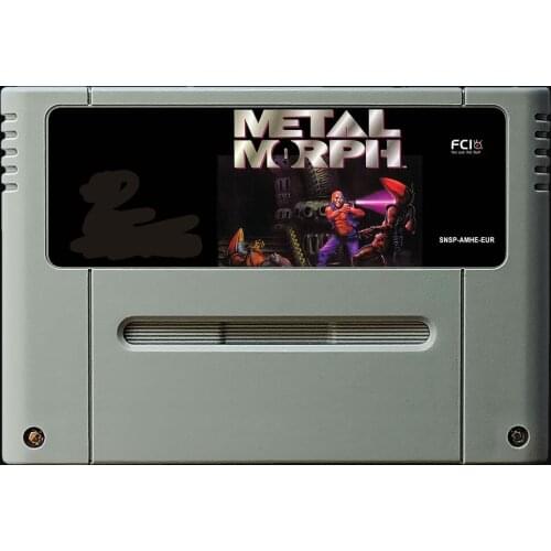 16Bit Games ** Metal Morph ( PAL EUR Version!! )