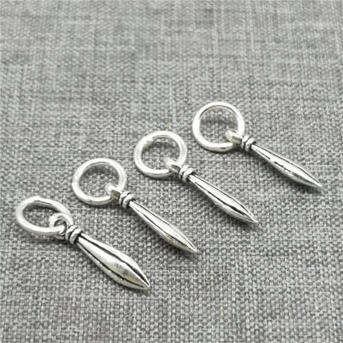 6pcs of 925 Sterling Silver Hot Air Balloon Charms for Travel Bracelet Necklace