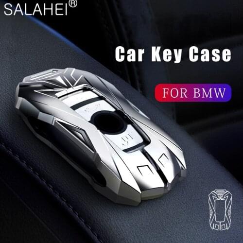 Zinc Alloy & TPU Car Key Cover Case Shell For Bmw F20 F30 G20 f31 F34 F10 G30 F11 X3 F25 X4 I3 M3 M4 1 3 5 Series Car-Styling