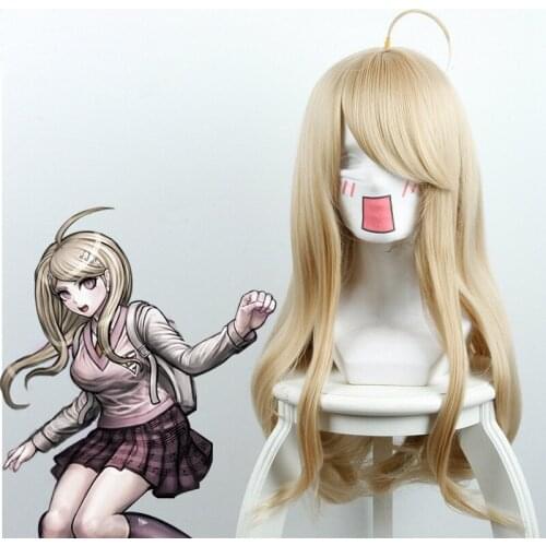 COSTAR Dangan Ronpa Danganronpa V3 Kaede Akamatsu Wigs Heat Resistant Sythentic Hair Cosplay Wig