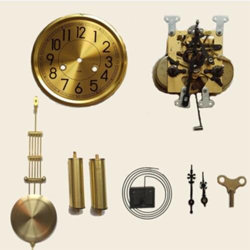 Metal Vintage Clock Movement Wall Clock Accessories Retro Mechanical Clock Repair Clockwork Clock Movement Pendule Household