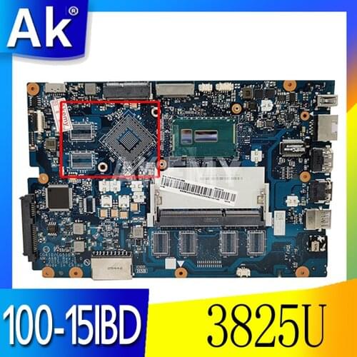 NM-A681 motherboard For Lenovo Ideapad 100-15IBD 100 15IBD CG410/CG510 NM-A681 notebook motherboard pentium 3825U/3215U CPU