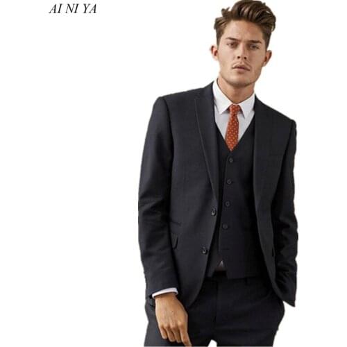 New Classic Men’s Suit Smolking Noivo Terno Slim Fit Easculino Evening Suits For Men Styling Tuxedos Business Dress Wedding Prom