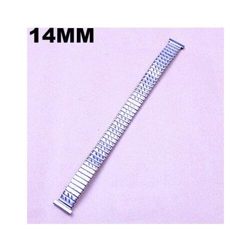 Wholesale 10pcs/lots High quality 14MM stainless steel Watch Bands elasticity watch strap -05134