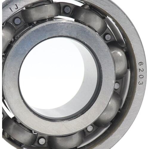 6203 Bearing 17*40*12 mm ABEC-5 2PC Motorcycle Engine Intermediate shaft Bearings For Column Izh Jupiter 5 IJ Planeta Sport 350