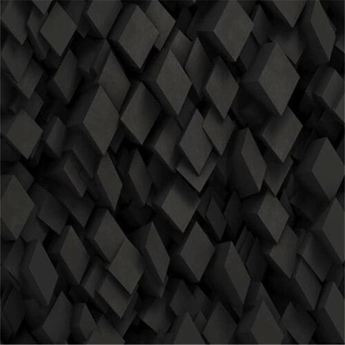 Simple abstract black wallpapers 3d stereo geometric wallpapers sofa tv background wall