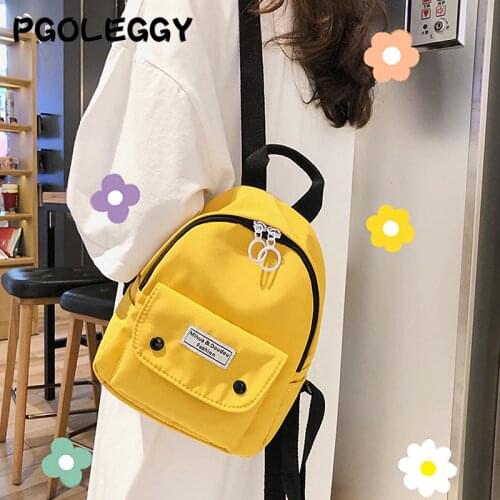 PGOLEGGY New girl shoulder bag Cartoon backpack Fashion small Diagonal School bag children cute small backpack for girls