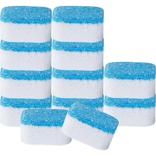 Front Top Load Washing Machine Cleaner Deep Cleaning Effervescent Tablets x12