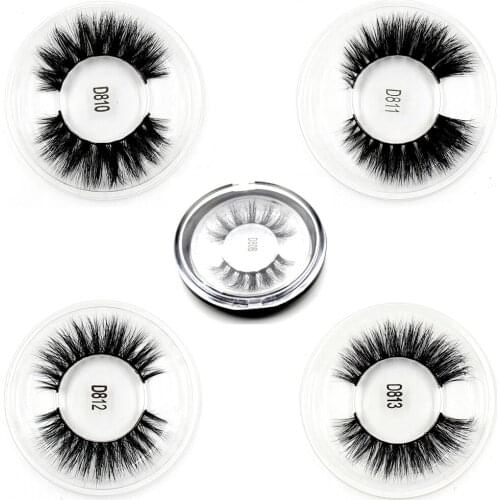 SOQOZ Mink Eyelashes 3D Mink Lashes Natural Long False Eyelashes 100% Cruelty Free Handmade Dramatic Eyelashes Makeup D801
