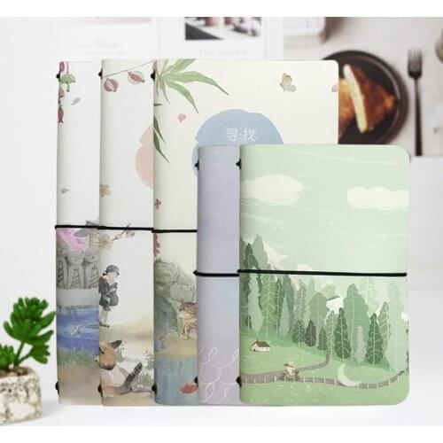 Student DIY Notebook Notebook Hand Ledger Diary Travel Notebook