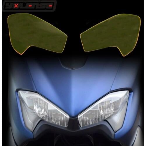Motorcycle Headlight Guard Head Light Shield Screen Lens Cover Protector For YAMAHA T-MAX530 TMAX 530 TMAX530 DX SX 2017-2019